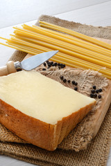 bucatini and cheese