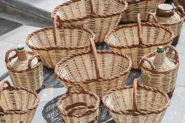 wicker baskets