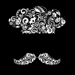 Chef icon. Ornament.