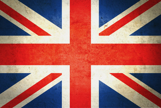 English vintage flag