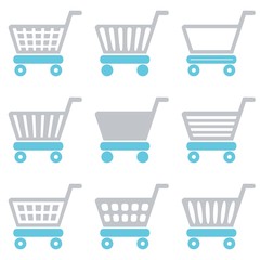 Shopping cart icons