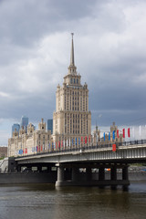 Fototapeta na wymiar Stalin skyscraper