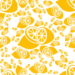 seamless lemon pattern