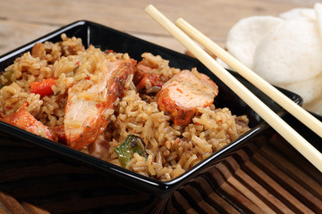 chinese chicken fried rice