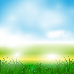 Plakat abstract spring background