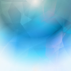 Abstract blue geometrical background