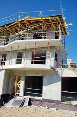 chantier-immeuble en construction