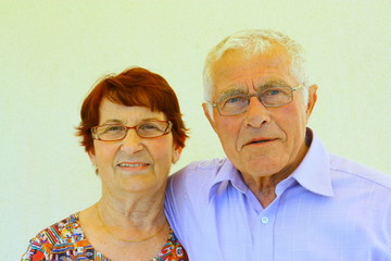 couple, troisième age,75 ans,portrait