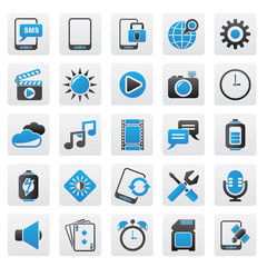 Mobile Phone Interface icons - vector icon set