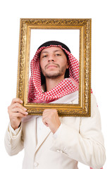 Fototapeta premium Arab man in diversity concept