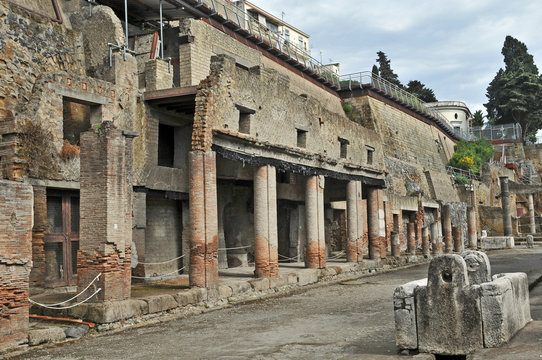 Ercolano, scavi archeologici