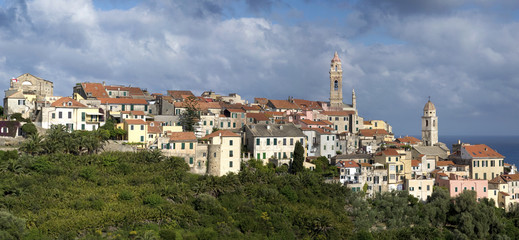 Cervo. The medieval village in Liguria region of Italy