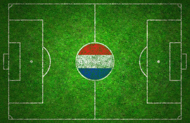 Fototapeta premium Football Pitch