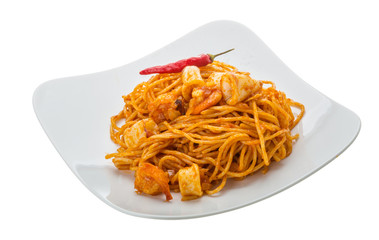 Seafood pasta