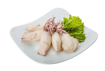 Boiled squid