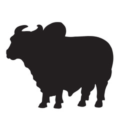 the cow design vector