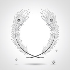 Gangsta feather FRAME