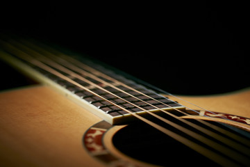 Fototapeta premium Acoustic guitar