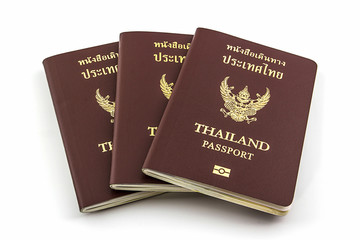 Thailand passport.
