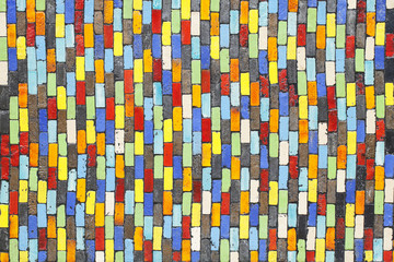 Fototapeta premium Colorful tile