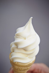 White ice cream