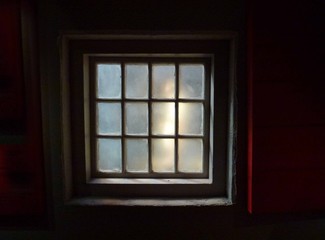 dark window