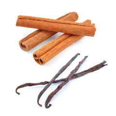 cinnamon and vanilla