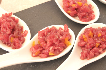 tartare de boeuf