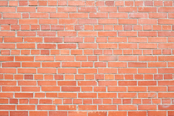 background of red brick wall