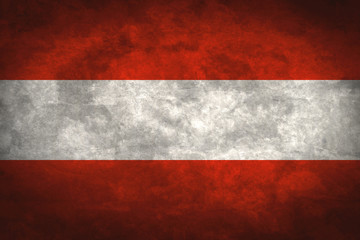 Austria grunge flag