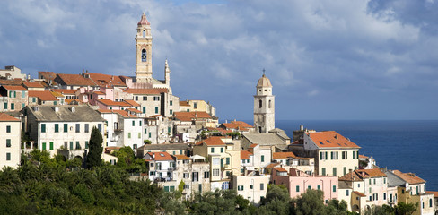 Cervo. The medieval village in Liguria region of Italy