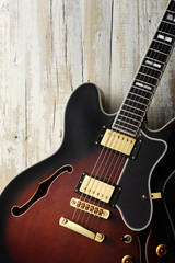 Obraz na płótnie Canvas blues guitar cover