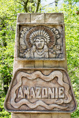 Amazon rainforest sign