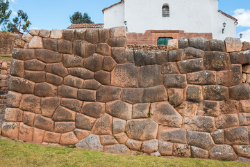 Chincheros town peruvian Andes  Cuzco Peru