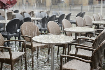 Unwetter mit Hagel
