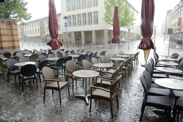 Unwetter mit Hagel