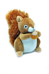 Red squirrel toy