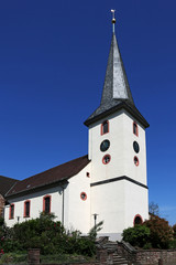 Fototapeta na wymiar Kirche Stupferich