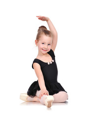 little ballerina sitting © vetkit