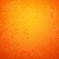 Abstract orange paper background with bright center