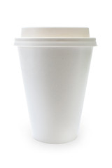 Fototapeta na wymiar Paper coffee cup