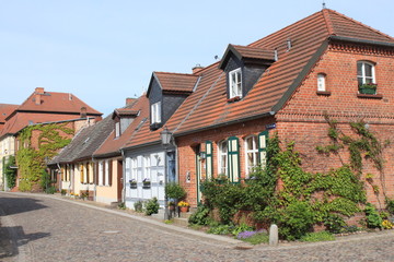 Kleiner Graben in Wittstock`s Altstadt