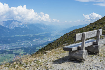 Patscherkofel peak near Innsbruck, Tyrol, Austria.