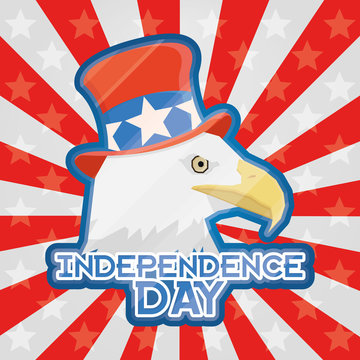 American Independence Day Background Editable