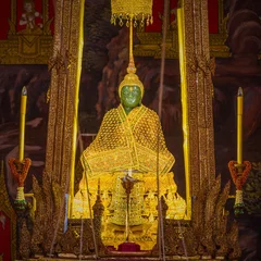 Poster de jardin Temple The Emerald Buddha in the temple of Wat Phra Kaeo