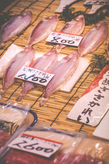 Naklejka premium Fish Market, Japan.