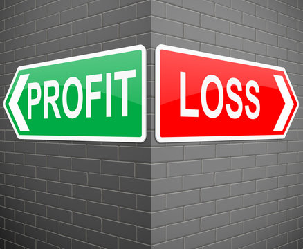 Profit Or Loss Concept.