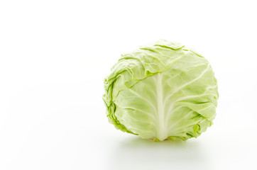 Cabbage isolated on white