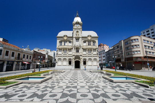 Old town hall in Curitiba, Brazil