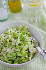 fresh vegetable salad